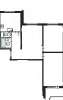 Сдам 3-комнатную квартиру в Москве, м. Молодежная, Кунцевская ул. 10, 74 м²