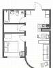 Сдам 2-комнатную квартиру в Москве, м. Тушинская, . 81/2с3, 46 м²