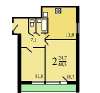 Сдам 2-комнатную квартиру в Москве, м. Отрадное, ул. Бестужевых 21, 51 м²