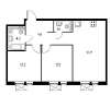 Сдам 2-комнатную квартиру, Зеленоград Георгиевский пр-т 33Ак3, 62 м²