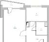 Сдам 1-комнатную квартиру в Москве, м. Марьино, Батайский пр. 53, 39 м²
