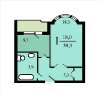 Сдам 1-комнатную квартиру, Лухмановская ул. 18, 40 м²