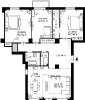 Сдам 4-комнатную квартиру в Москве, м. Смоленская, Смоленская наб. 2, 113 м²