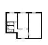 Сдам 2-комнатную квартиру в Москве, м. Ростокино, Ярославское ш. 10к1, 40 м²