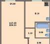Сдам 1-комнатную квартиру, Зеленоград к301А, 34.1 м²