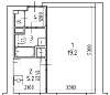 Сдам 1-комнатную квартиру, ул. Фёдора Полетаева 3, 30.8 м²