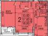 Сдам 2-комнатную квартиру в Москве, м. Окружная, . 55, 58 м²