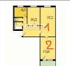 Сдам комнату в 3-к квартире, Рублёвское шоссе, 127, 13 м²
