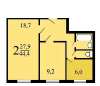 Сдам 2-комнатную квартиру в Москве, м. Выхино, Снайперская ул. 6к1, 44.4 м²