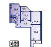Сдам 3-комнатную квартиру, Рождественская ул. 33, 80 м²