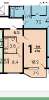 Сдам 1-комнатную квартиру, улица Намёткина 15, 38 м²