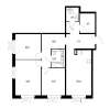 Сдам 3-комнатную квартиру в Москве, м. Мякинино, квартал № 100 1к3, 90.4 м²