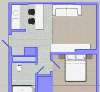 Сдам 1-комнатную квартиру в Москве, м. Стрешнево, . 24к1, 40 м²