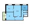 Сдам 3-комнатную квартиру, Ленинградское шоссе, Зеленоград к200А, 49.5 м²