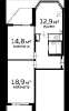 Сдам 2-комнатную квартиру в Москве, м. Селигерская, Весенняя ул. 4, 62 м²